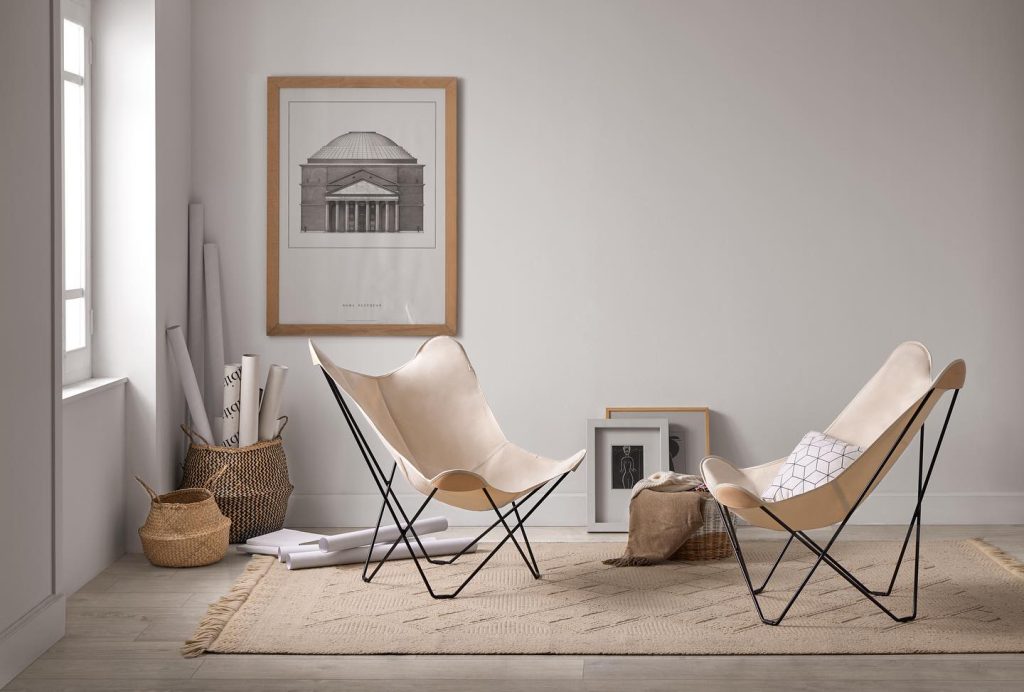 leather butterfly chair