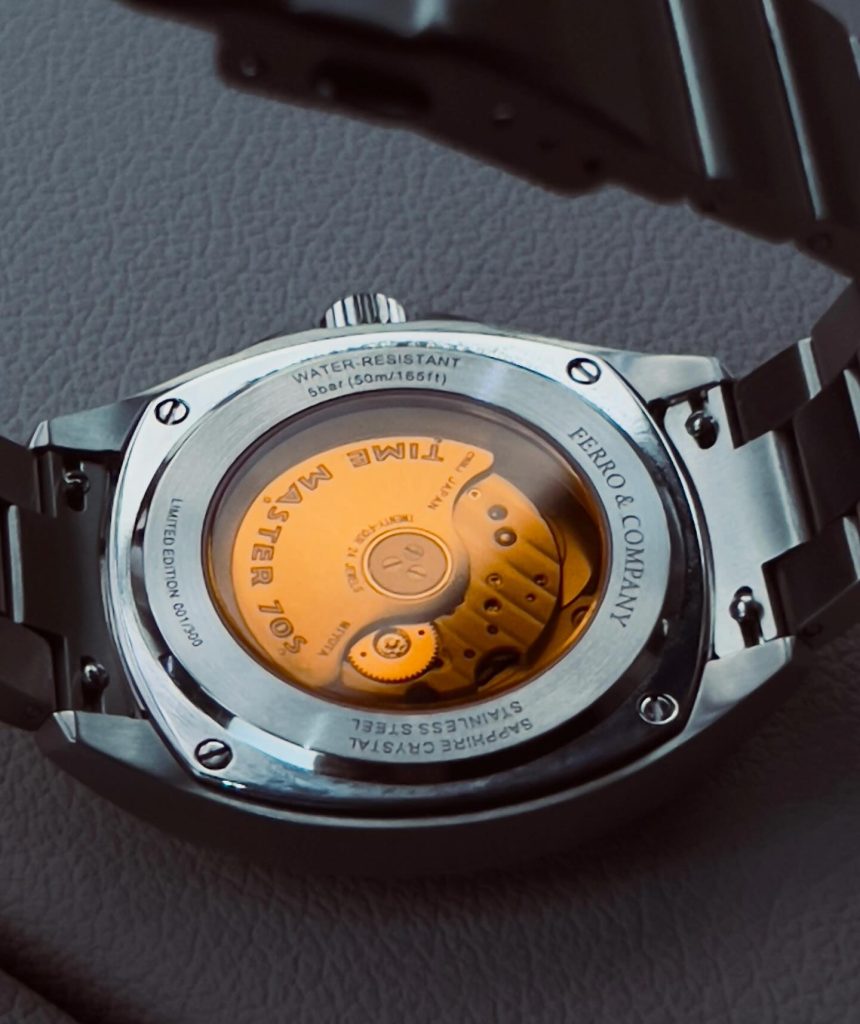 Ferro Time Master 70 stainless steel bracelet